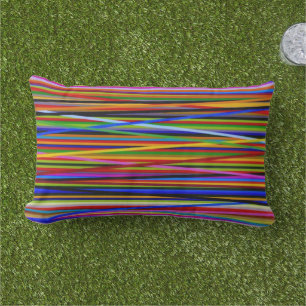 D'extérieur Mad Stripes 3 - Coussin extérieur Accent - Lumbar