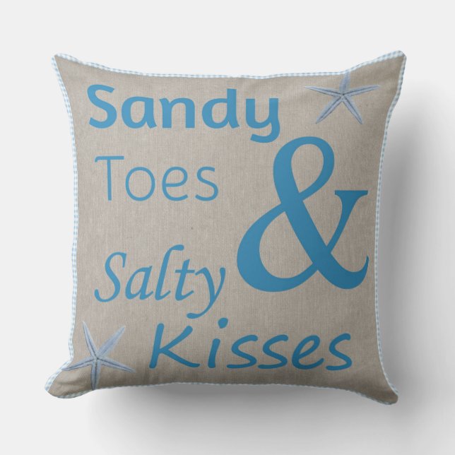 D'extérieur Orteils de Sandy de coussin de patio et plage (Recto)