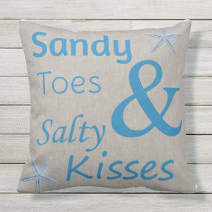 D'extérieur Orteils de Sandy de coussin de patio et plage