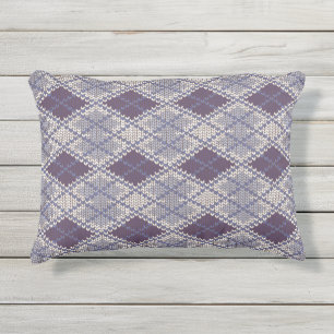 D'extérieur PLUM JACQUARD KNIT Coussin extérieur