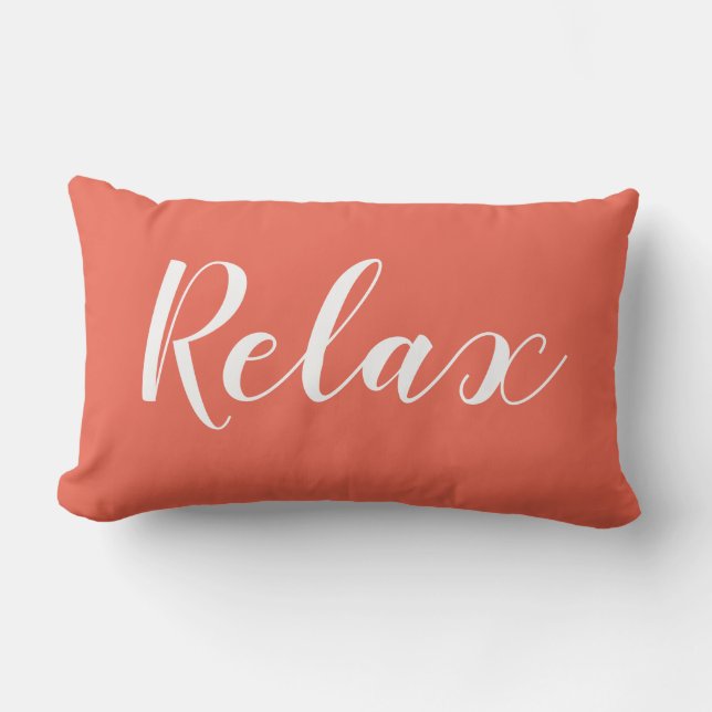 D'extérieur Relaxez le coussin lombaire (Recto)