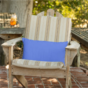 D'extérieur Royal Blue Outdoor Lumbar Coussin