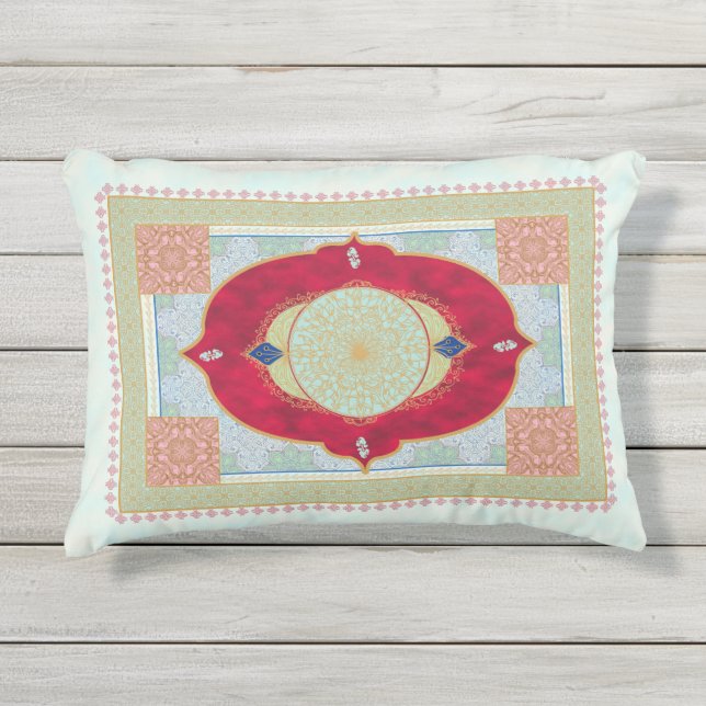 D'extérieur Tapis oriental - Coussin (Devant)