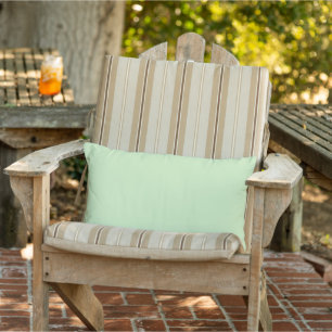 D'extérieur Tea Green Lumbar Coussin extérieur