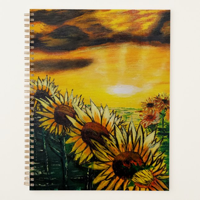DG Paintings Sunflower Fields  (Devant)