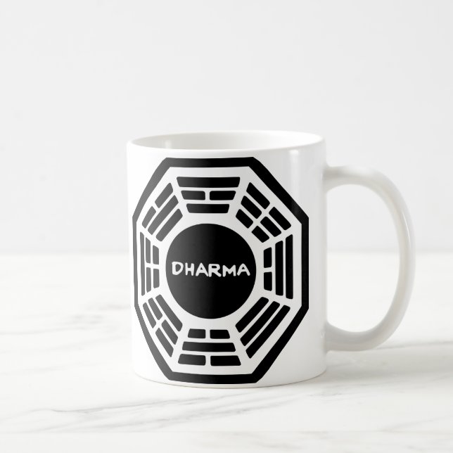 Dharma, Mug classique perdu, 11 oz (Droite)