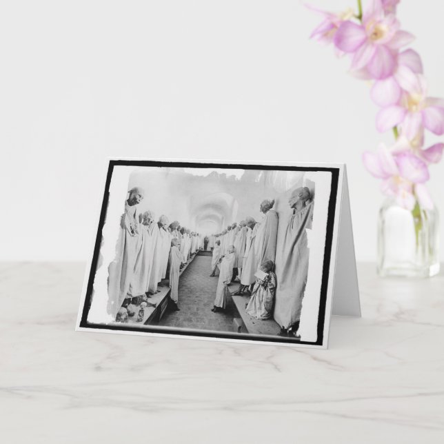 Dia de los Muertos - Carte de voeux du jour des mo (Orchidée)