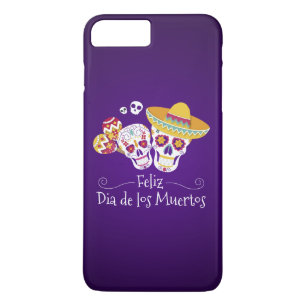 Dia de los Muertos coloré   Coque de téléphone