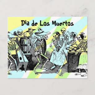 Dia de Los Muertos Day des invitations mortes