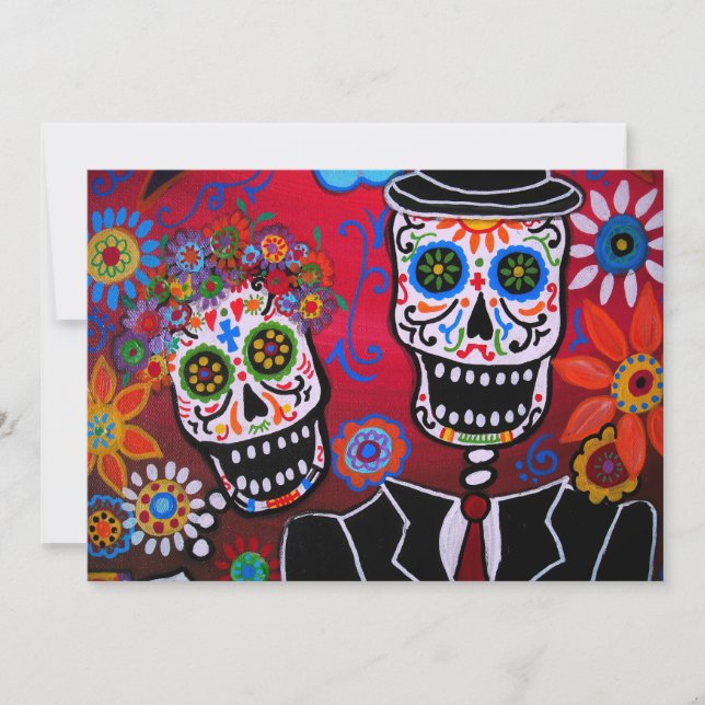DIA DE LOS MUERTOS INVITATION (Devant)