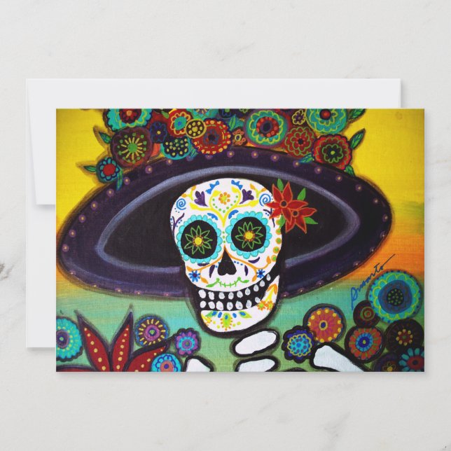 DIA DE LOS MUERTOS INVITATION (Devant)