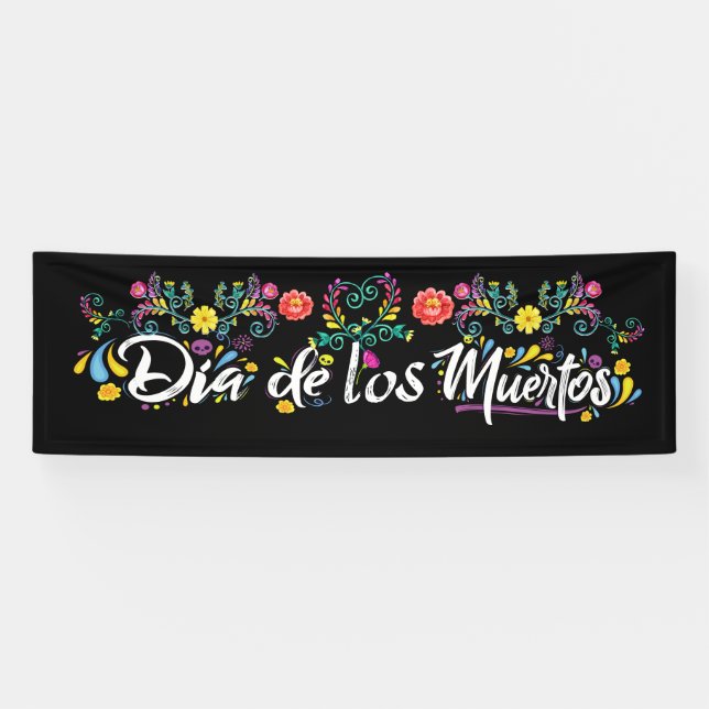 Dia de los Muertos - Jour de la bannière morte (Horizontal)