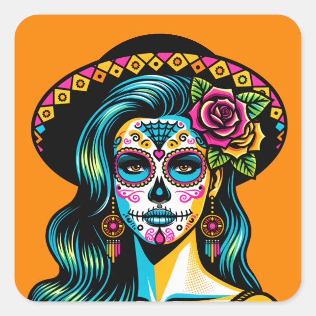 Día de los Muertos Jour des Stickers Morts (Devant)