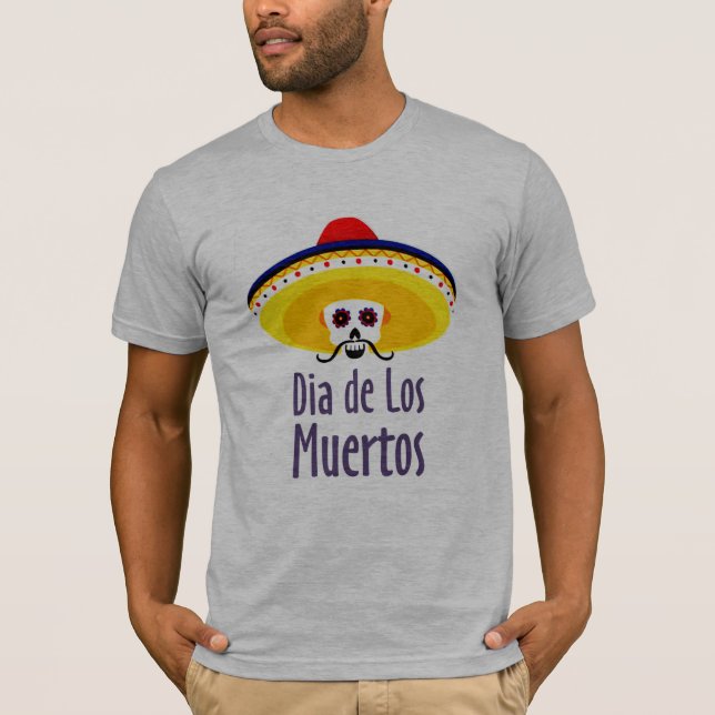 Dia De Los Muertos - Jour des T-shirts morts (Devant)