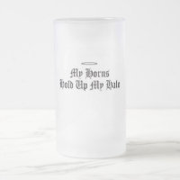 Diable angélique - tasse en verre givré