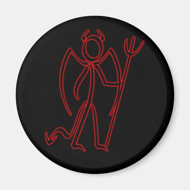 Diable - Stickman Magnet (Devant)