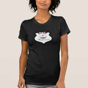 Diadème de demoiselle d'honneur T-shirts Rose Bow