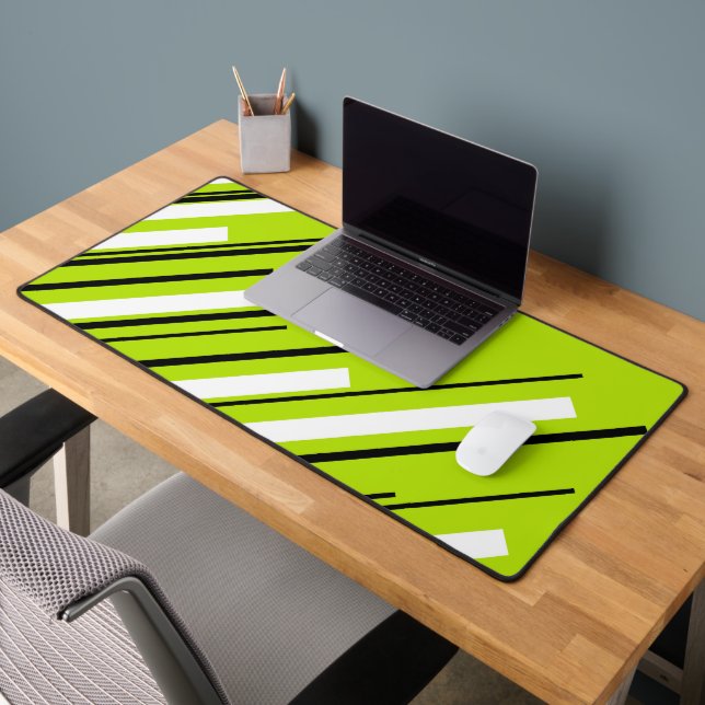 Diagonales - Vert citron vert (Bureau 2)