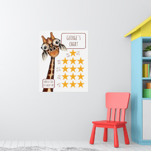 Diagramme de Giraffe, Poster Paper (Matte)