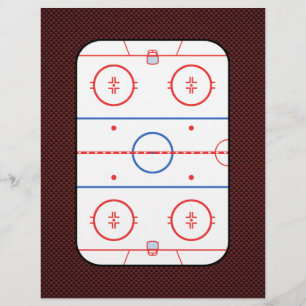 Diagramme de la patinoire de la compagnie de hocke