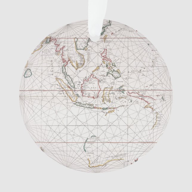 Diagramme de mer à l'est de l'Inde | Indonésie (devant)