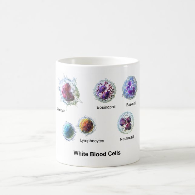 Diagramme des cellules sanguines blanches de MUG L (Centre)
