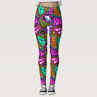 diamant bleu violet bleu aqua leggings de yoga mul