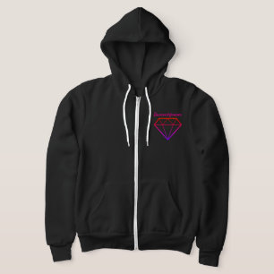 diamant pour toujours sweat - shirt à capuche
