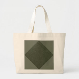 Diamant vert de mousse minimal - Sac fourre-tout