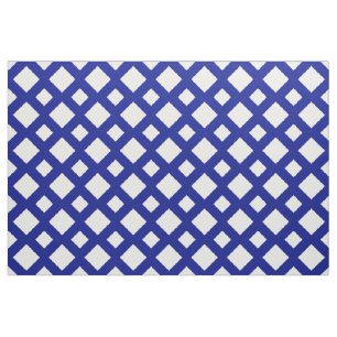 Diamants blancs géométriques sur le tissu
