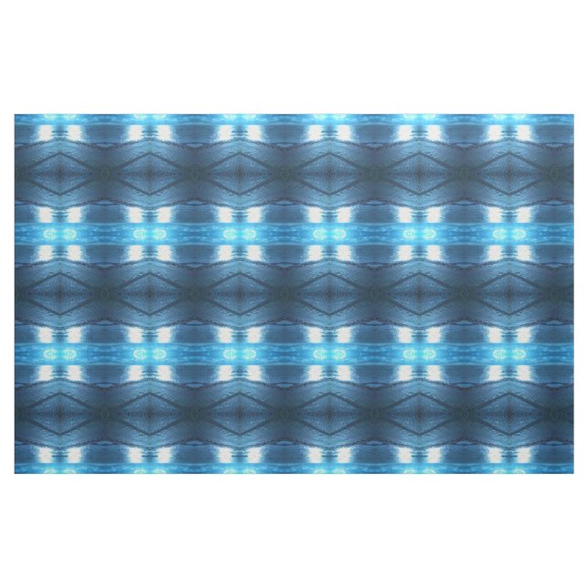 Diamants bleus de la mer, tissu (Fat Quarter)