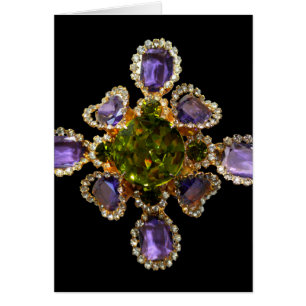 Diamants d'améthyste violet Emeralds bijoux