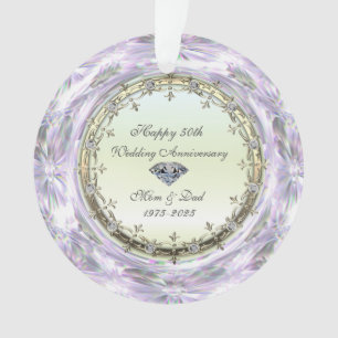 Diamants de Style 50e Anniversaire de Mariage