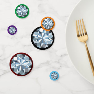 Diamants et strass Confetti