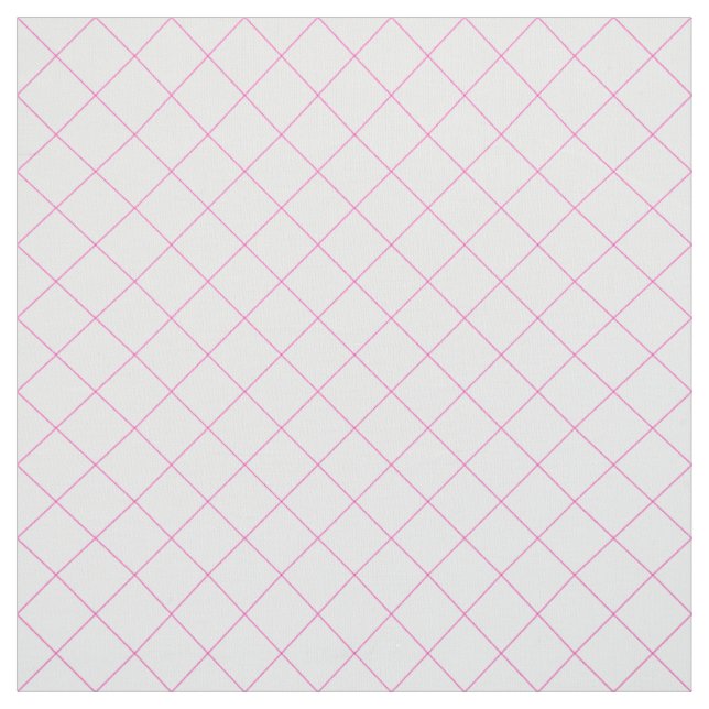Diamants roses treillis Joli tissu (Échantillon)