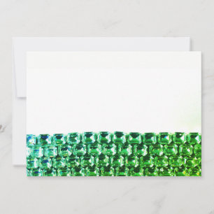 diamants verts Rhinestones
