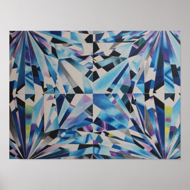 Diamond 16" x 12", Value Poster Paper (Matte) (Devant)