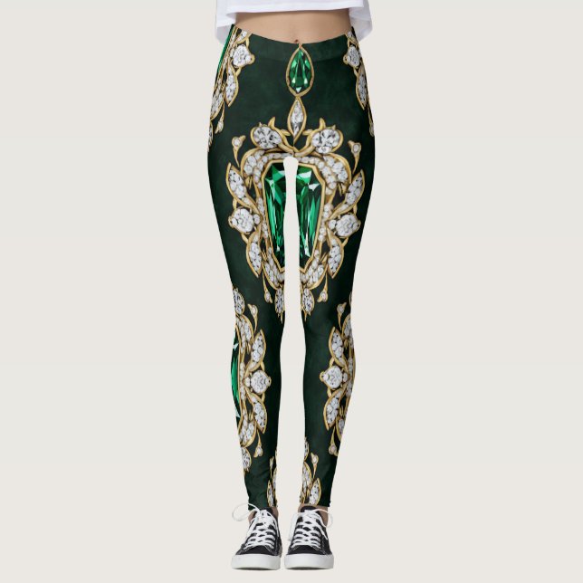 Diamond And Emerald Leggings (Devant)