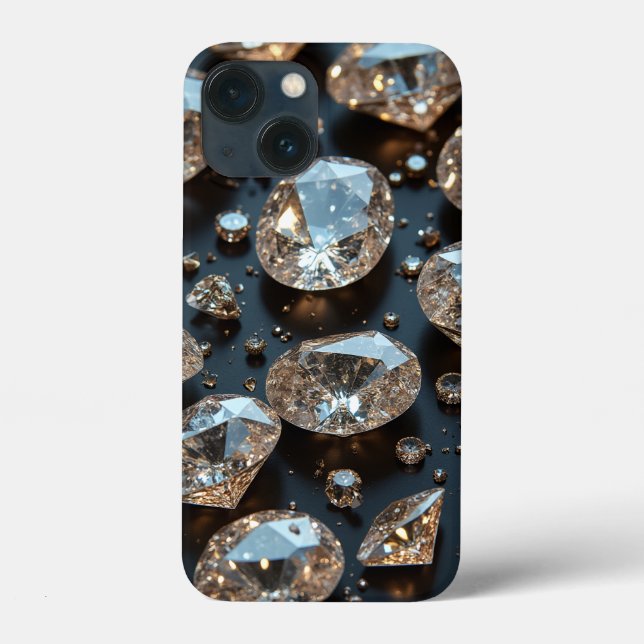 Diamond coque iphone a l'air d'un vrai diamant lux (Verso)
