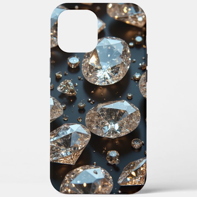 Diamond coque iphone a l'air d'un vrai diamant lux (Verso)