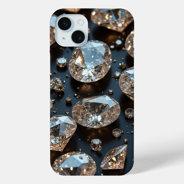 Diamond coque iphone a l'air d'un vrai diamant lux (Verso)