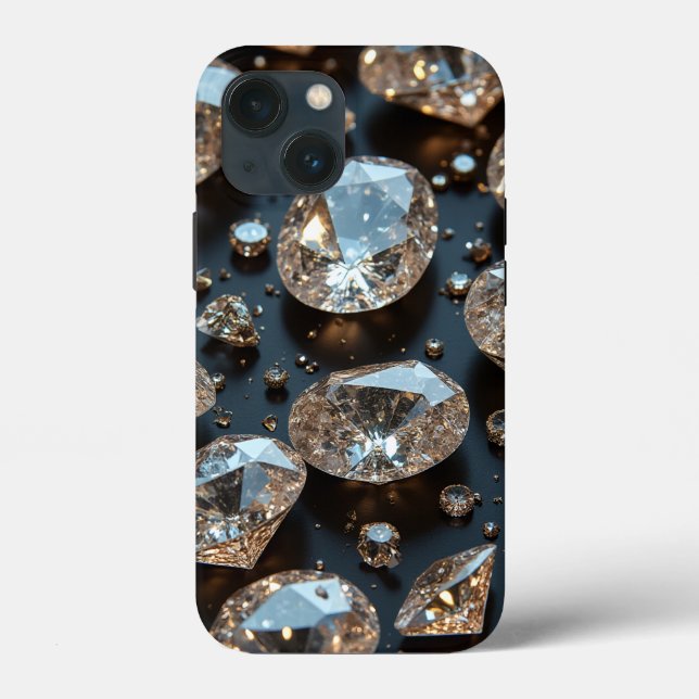 Diamond coque iphone a l'air d'un vrai diamant lux (Verso)