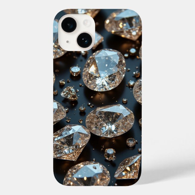 Diamond coque iphone a l'air d'un vrai diamant lux (Verso)