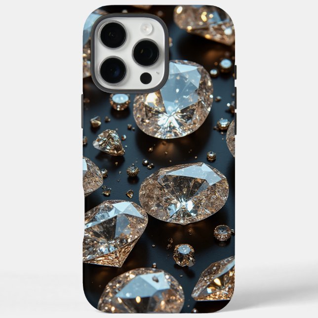 Diamond coque iphone a l'air d'un vrai diamant lux (Verso)