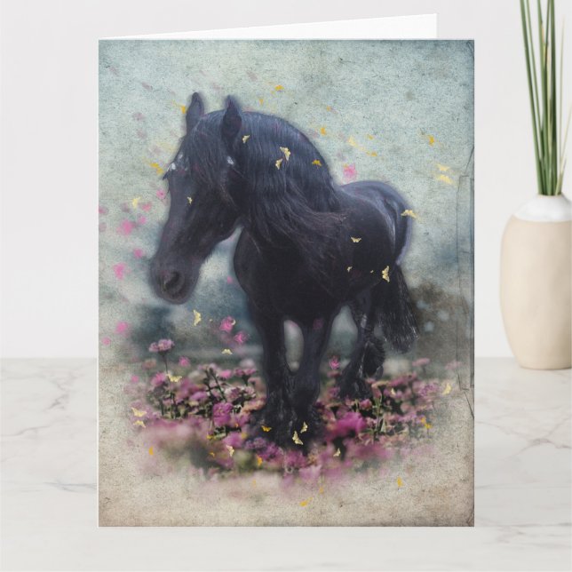 DIAMOND en Fleurs ~ Carte de voeux (Devant)