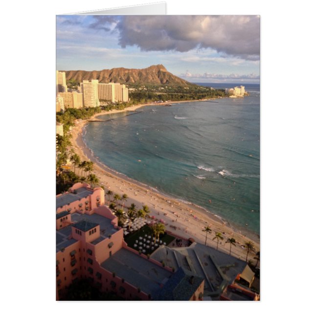 Diamond Head, Waikiki Beach, Hawaii (Devant)