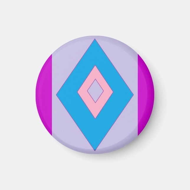 Diamond Magnet Round (Devant)