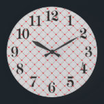 Diamond Shaped Red Heart & Line Art<br><div class="desc">This design feestbright red hearts almost connected by diagonal red making a diamond shape, or a square rotated 45 degrees. A simple pattern and theme that doesn't scream romance from the highest mountain, perfectly acceptable as a gift to friends and family as well as in the workplace. Feel free to...</div>