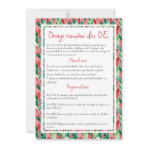 Diaspora roumaine en DE, Invitation au Masa de Cra