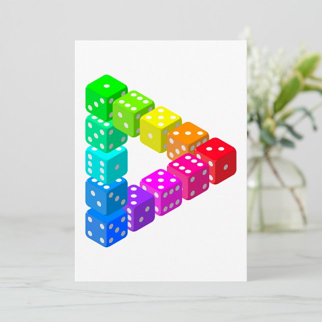 Dice Triangle Invitations (Créateur téléchargé)